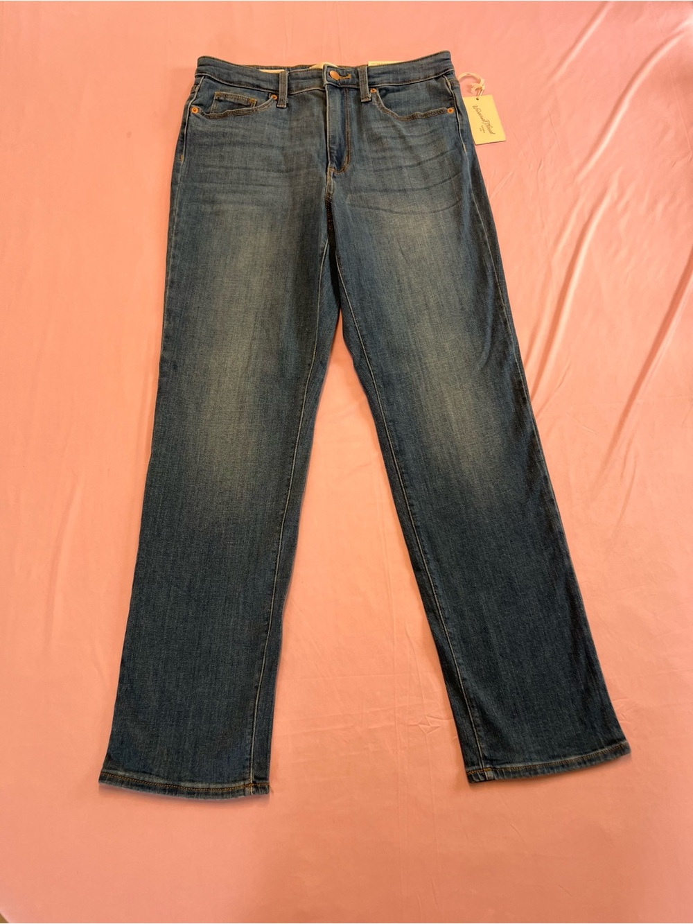 Universal Thread Women’s High Rise Slim Straight Blue Jeans size 10 NWT